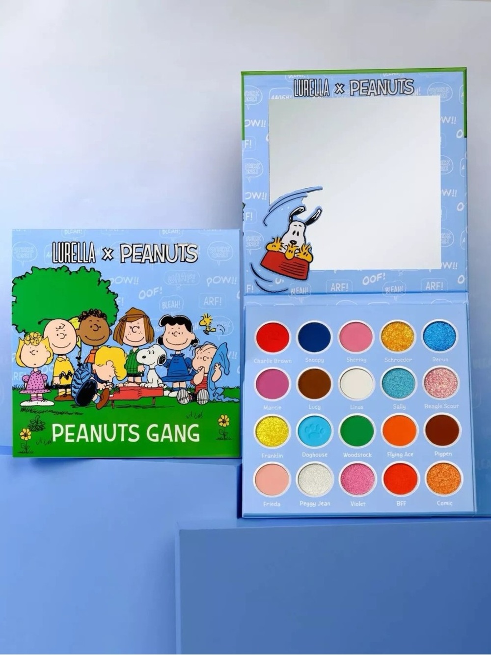 Lurella x Peanuts Eyeshadow Palette 20 shades